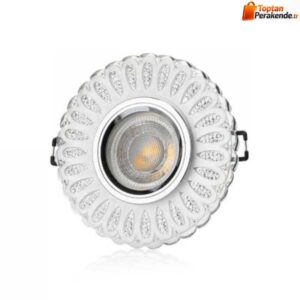 Cata CT-6626 Yasemin Cam Spot Armatür Led Çerçeveli